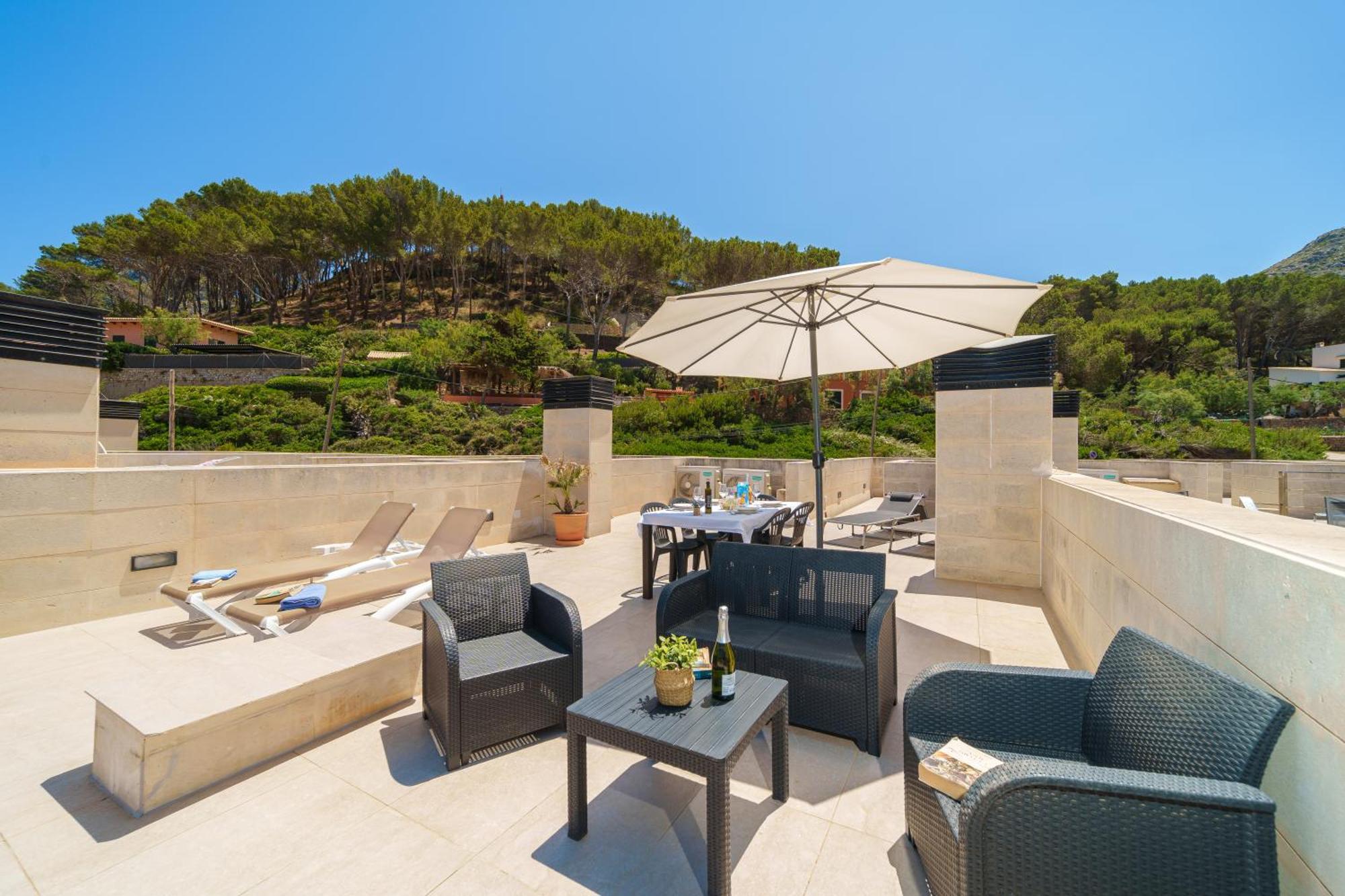 Mirador Blue J - Cala Sant Vicenc Apartment Cala de Sant Vicenc Екстериор снимка
